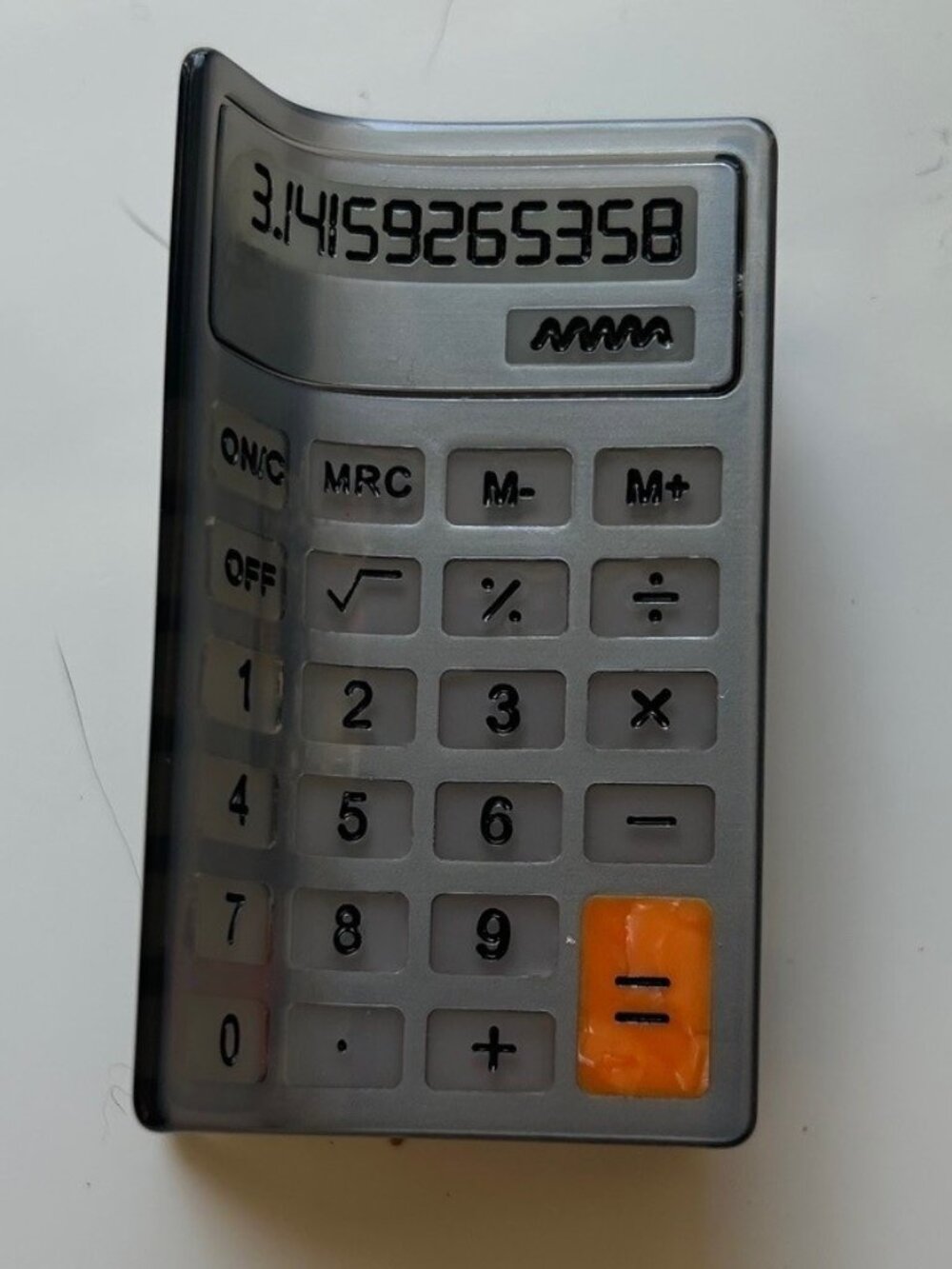 COLETTE BERNARD Calculator Hair Claw NWOT